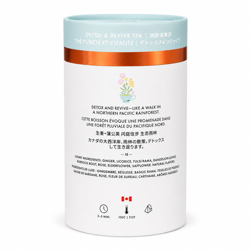 Detox and Revive Luxury Herbal tea | Canadian | 24ct - Rayzo Store
