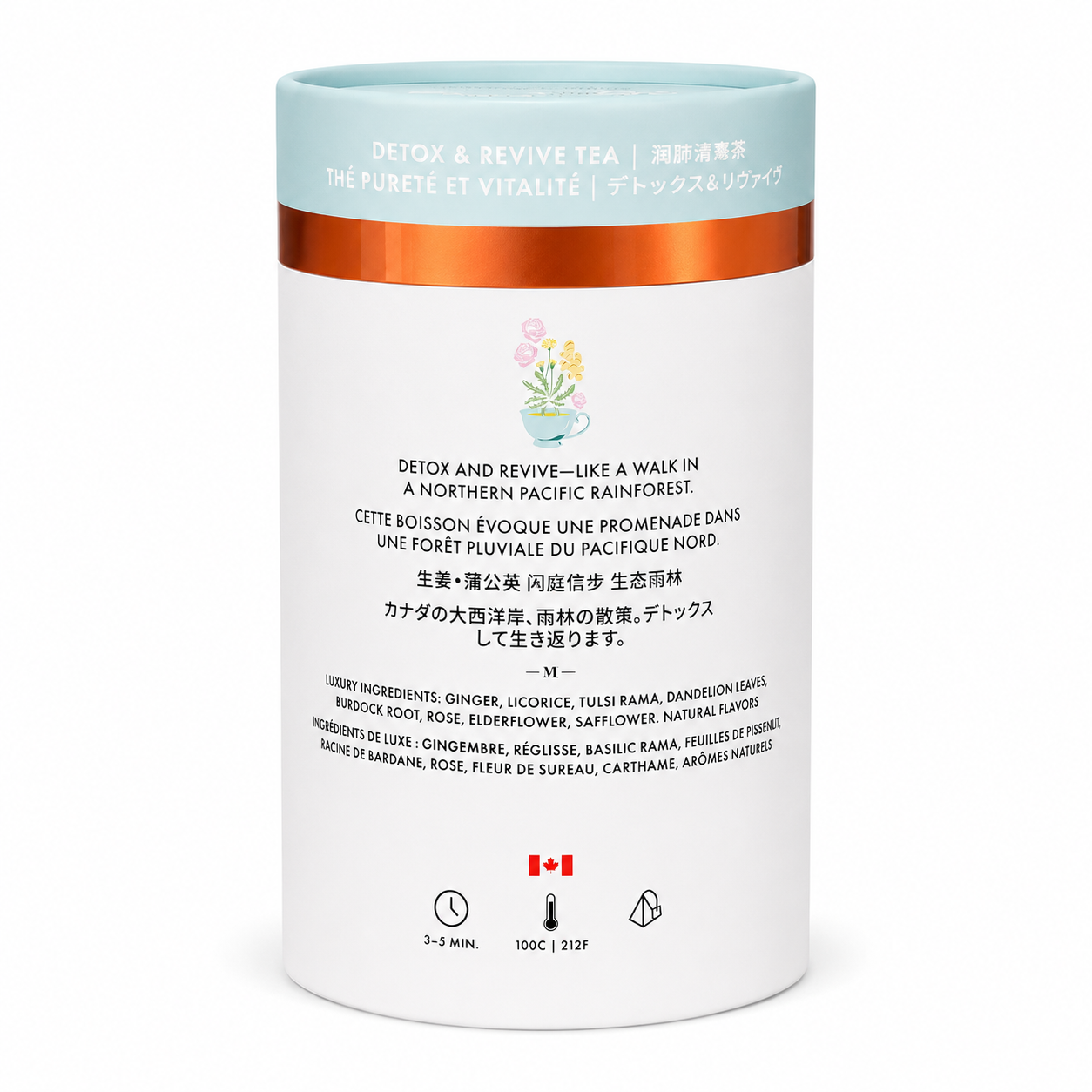Detox and Revive Luxury Herbal tea | Canadian | 24ct - Rayzo Store