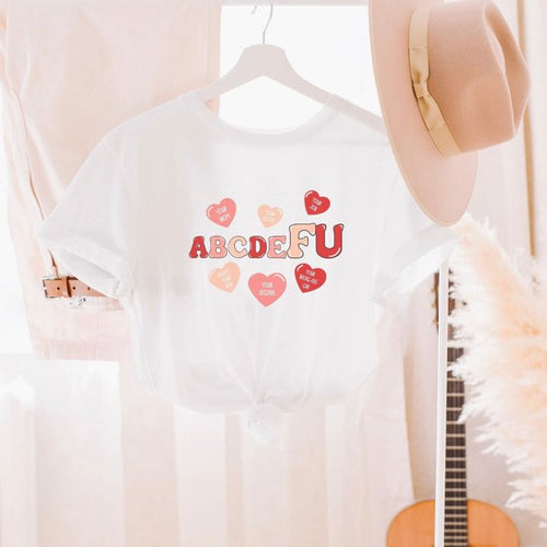 abcdeFU w/ 6 Red & Pink Hearts - Rayzo Store