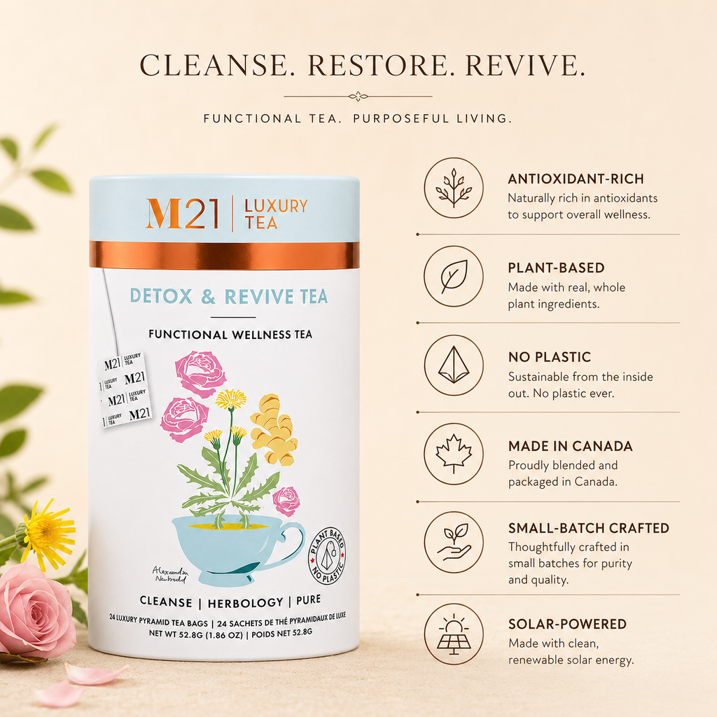 Detox and Revive Luxury Herbal tea | Canadian | 24ct - Rayzo Store