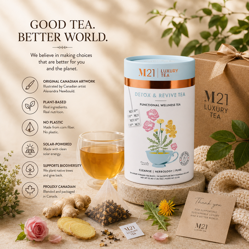Detox and Revive Luxury Herbal tea | Canadian | 24ct - Rayzo Store