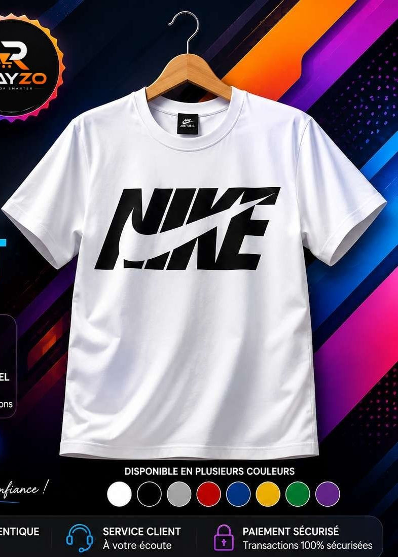 Nike Graphic T-Shirt Classic logo tee — comfort meets everyday style. - Rayzo Store