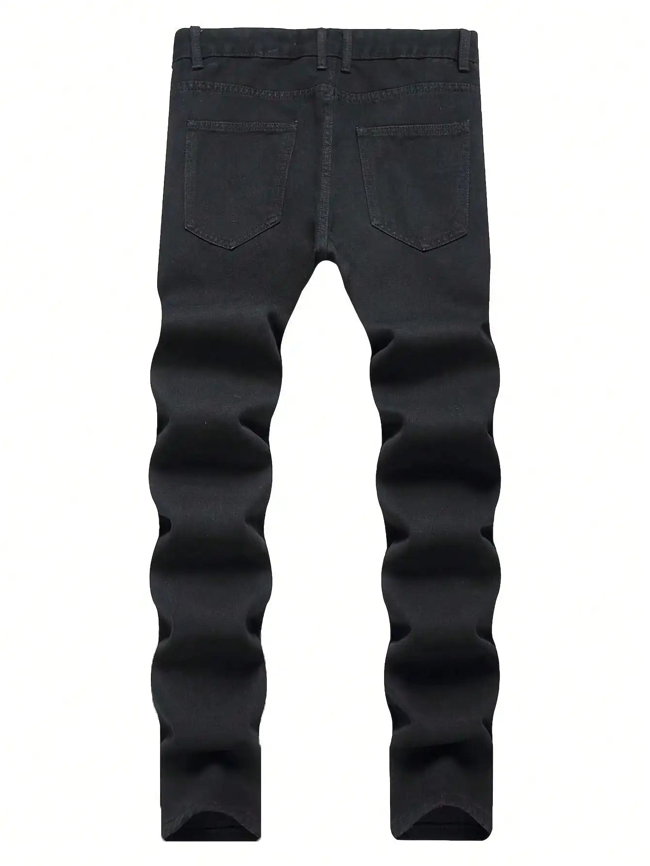 Black Ripped Street wear Jeans - Rayzo Store