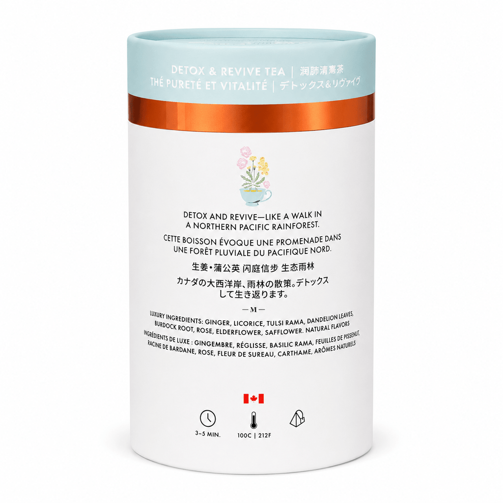 Detox and Revive Luxury Herbal tea | Canadian | 24ct - Rayzo Store