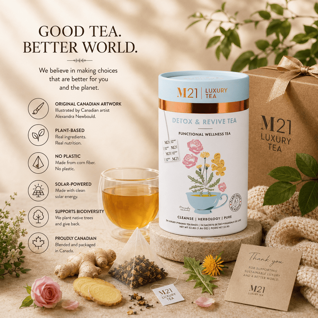Detox and Revive Luxury Herbal tea | Canadian | 24ct - Rayzo Store