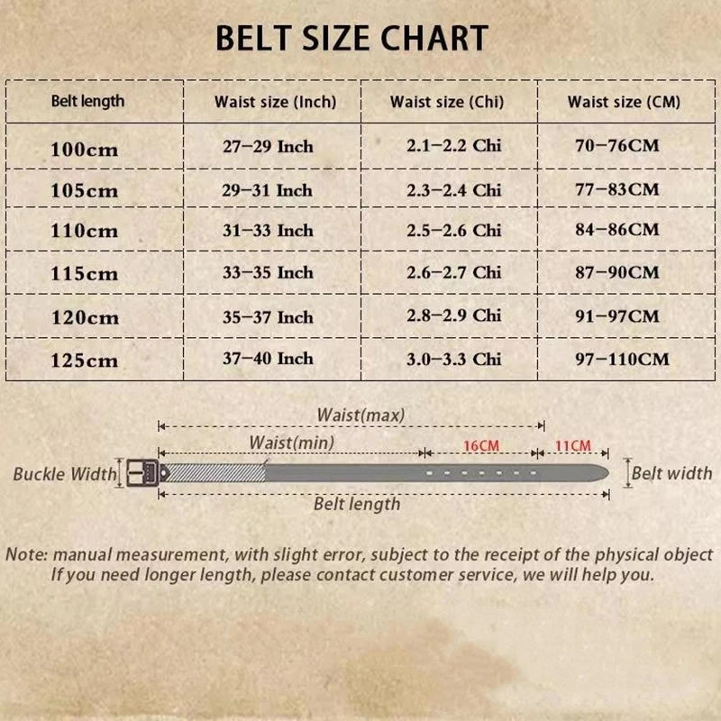 Me's Automatic Buckle Leather Belt - Rayzo Store