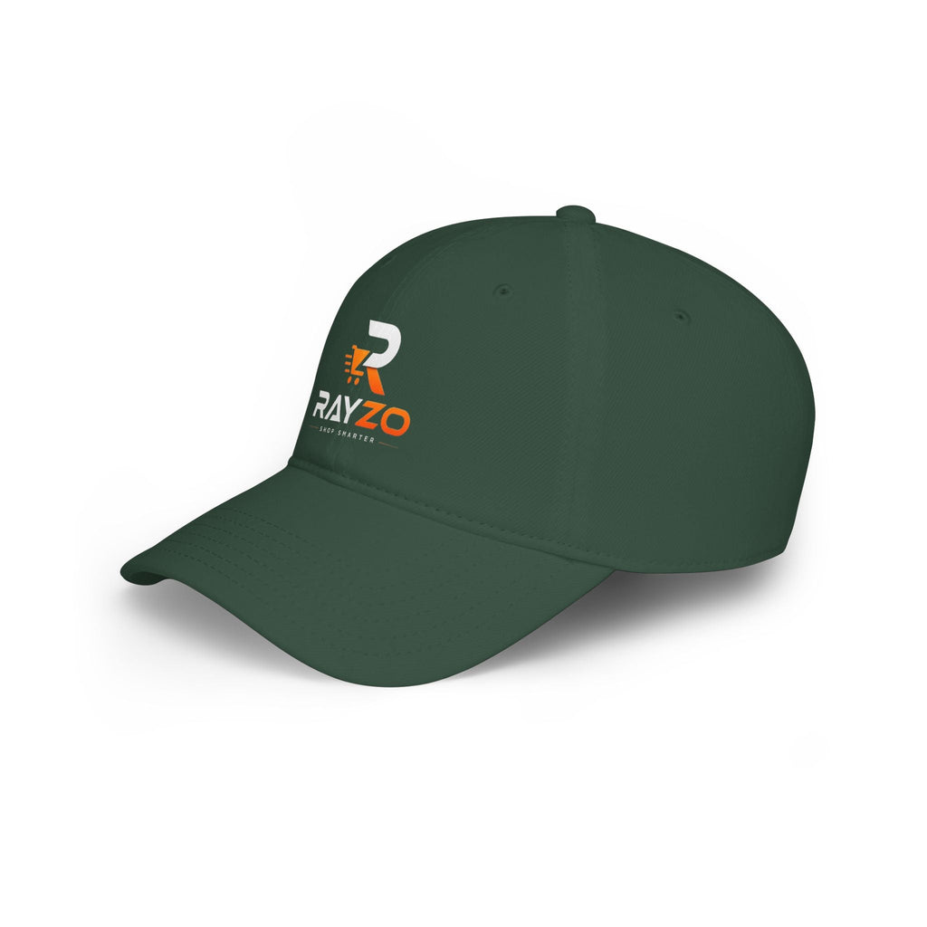 Rayzo Logo Baseball Cap — Low Profile Red Dad Hat - Rayzo Store